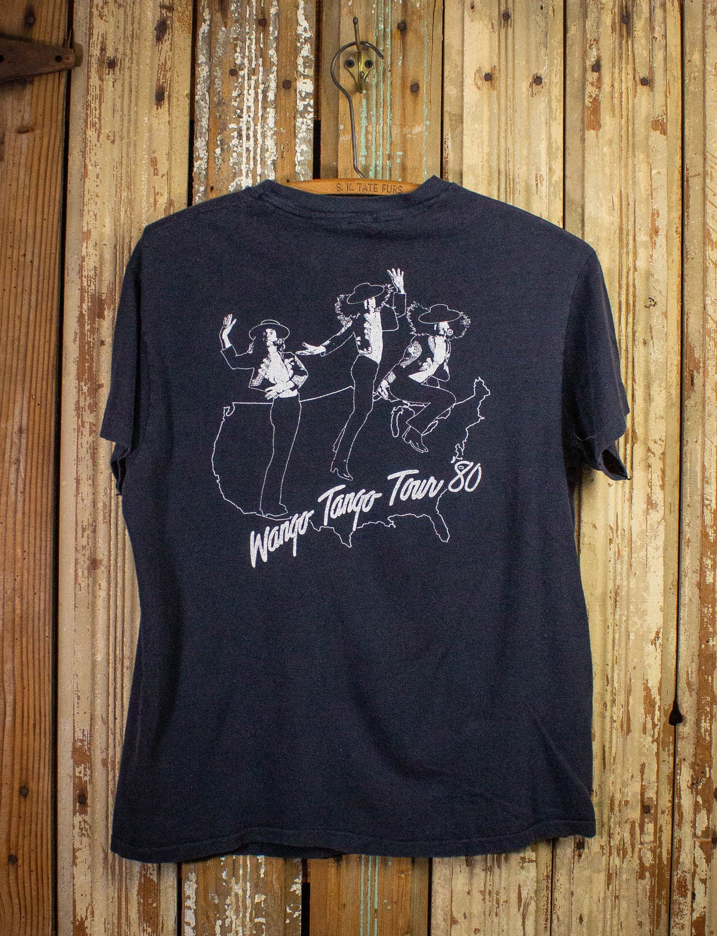 Vintage Ted Nugent Wango Tango Concert T Shirt 1980 Black Medium