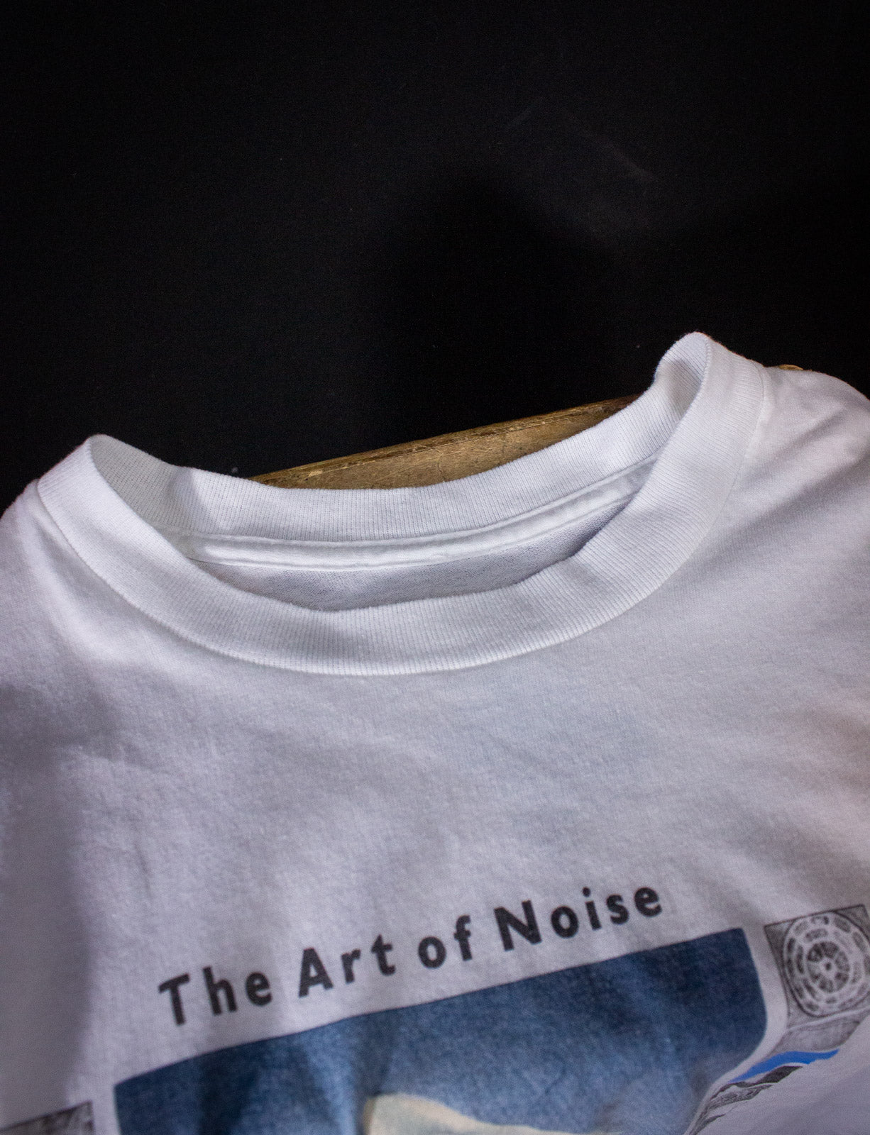 Vintage The Art Of Noise In Visible Silence Concert T Shirt 1986 White Small