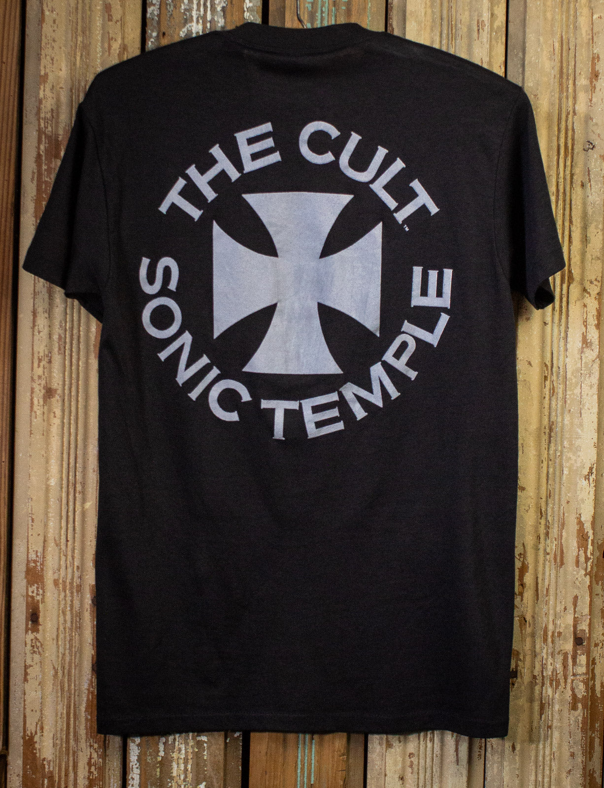 Vintage The Cult Fire Women Concert T Shirt 1989 Black Small