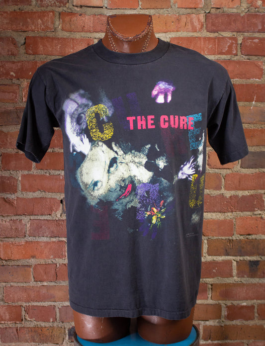 Vintage The Cure Disintegration The Prayer Tour Concert T-Shirt 1989 Large