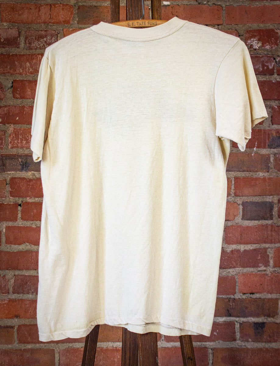 Vintage The Doobie Brothers Concert T Shirt 1974 Cream Small