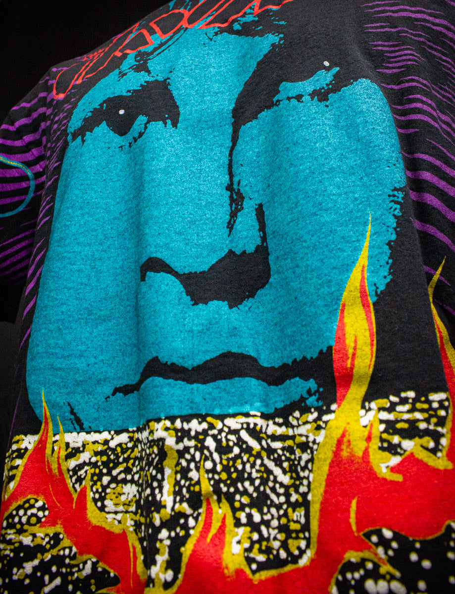 Vintage The Doors Jim Morrison AOP Concert T Shirt 90s XL – Black