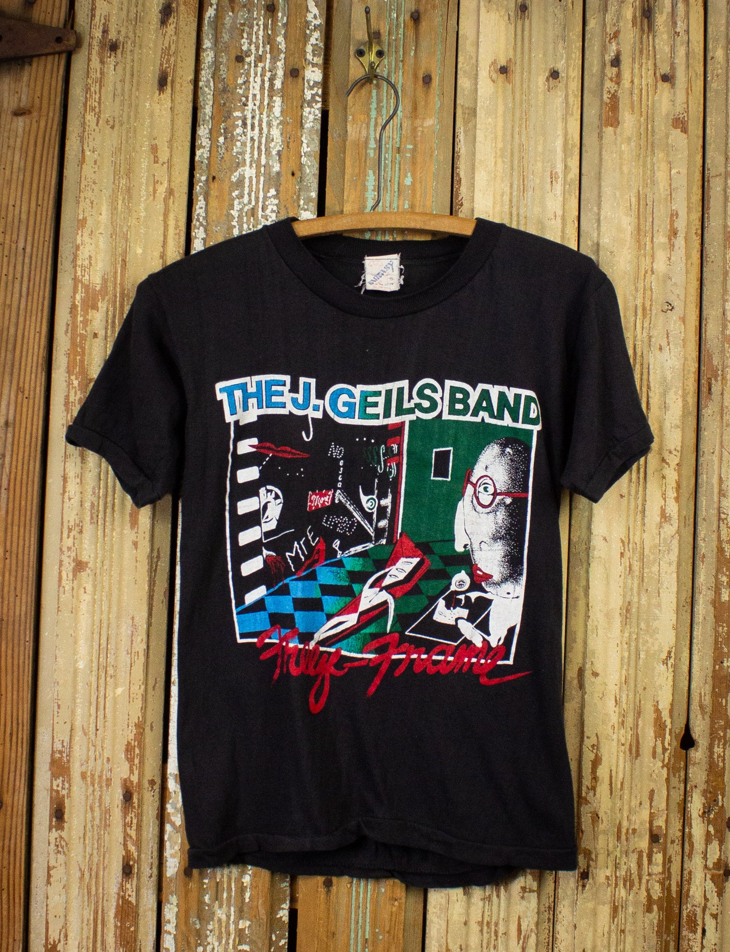 Vintage The J. Geils Band Freeze Frame Concert T Shirt 1982 Small