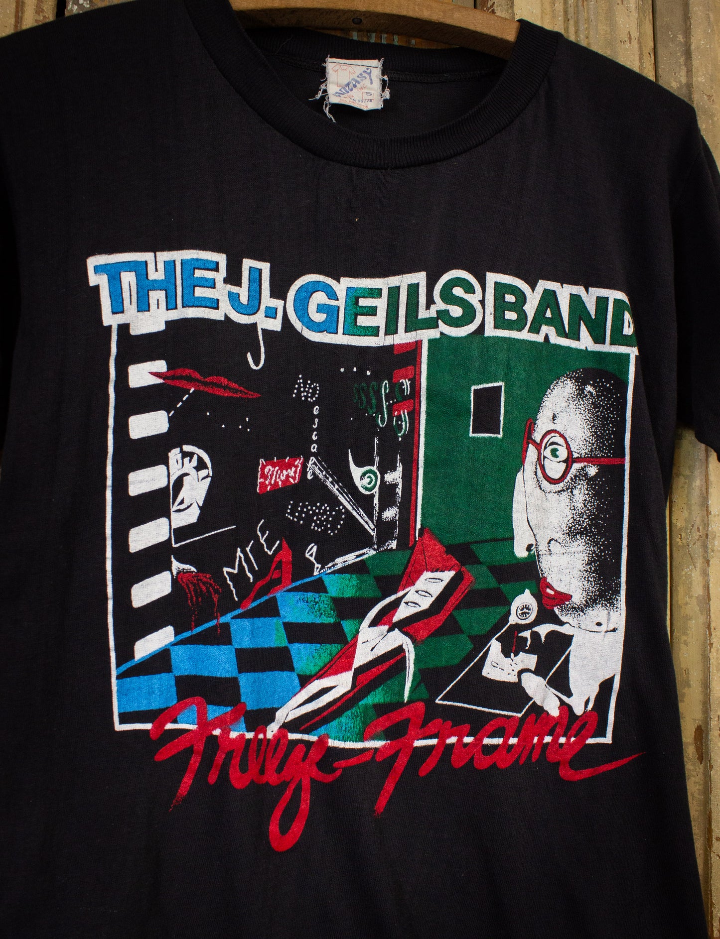 Vintage The J. Geils Band Freeze Frame Concert T Shirt 1982 Small