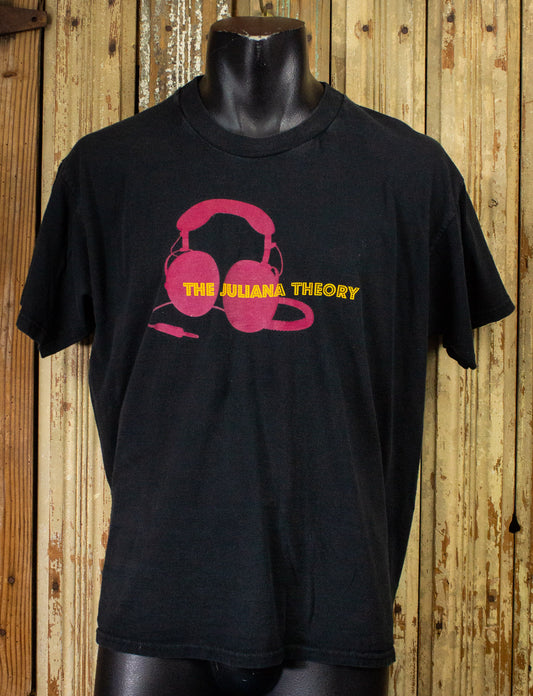 Vintage The Juliana Theory Music From Another Room Concert T Shirt 2000s Black XL