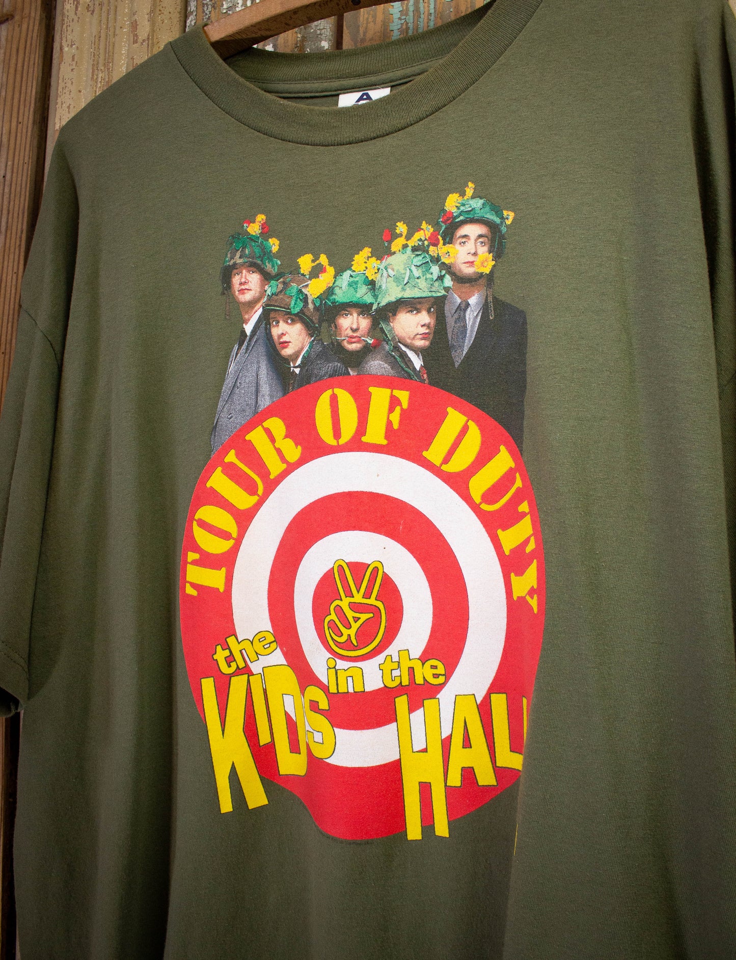 Vintage The Kids In The Hall Tour Of Duty Graphic T-Shirt 2002 XXL