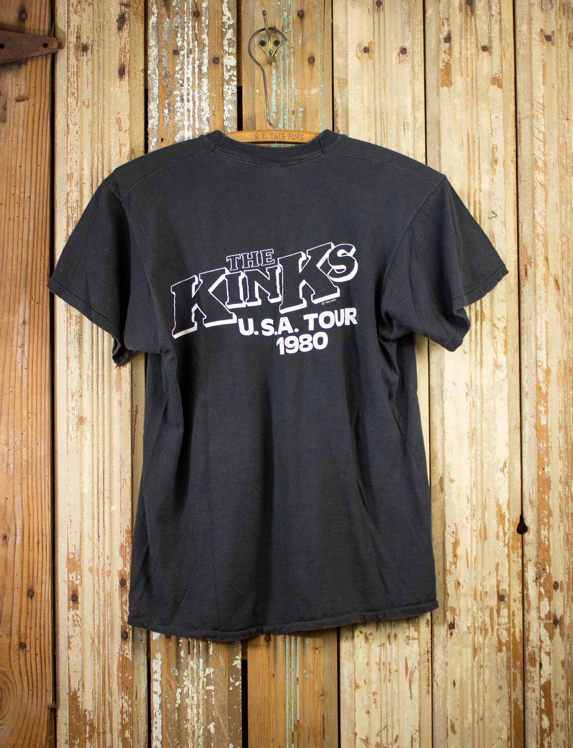 Vintage The Kinks One For The Road Concert T-Shirt 1980 S