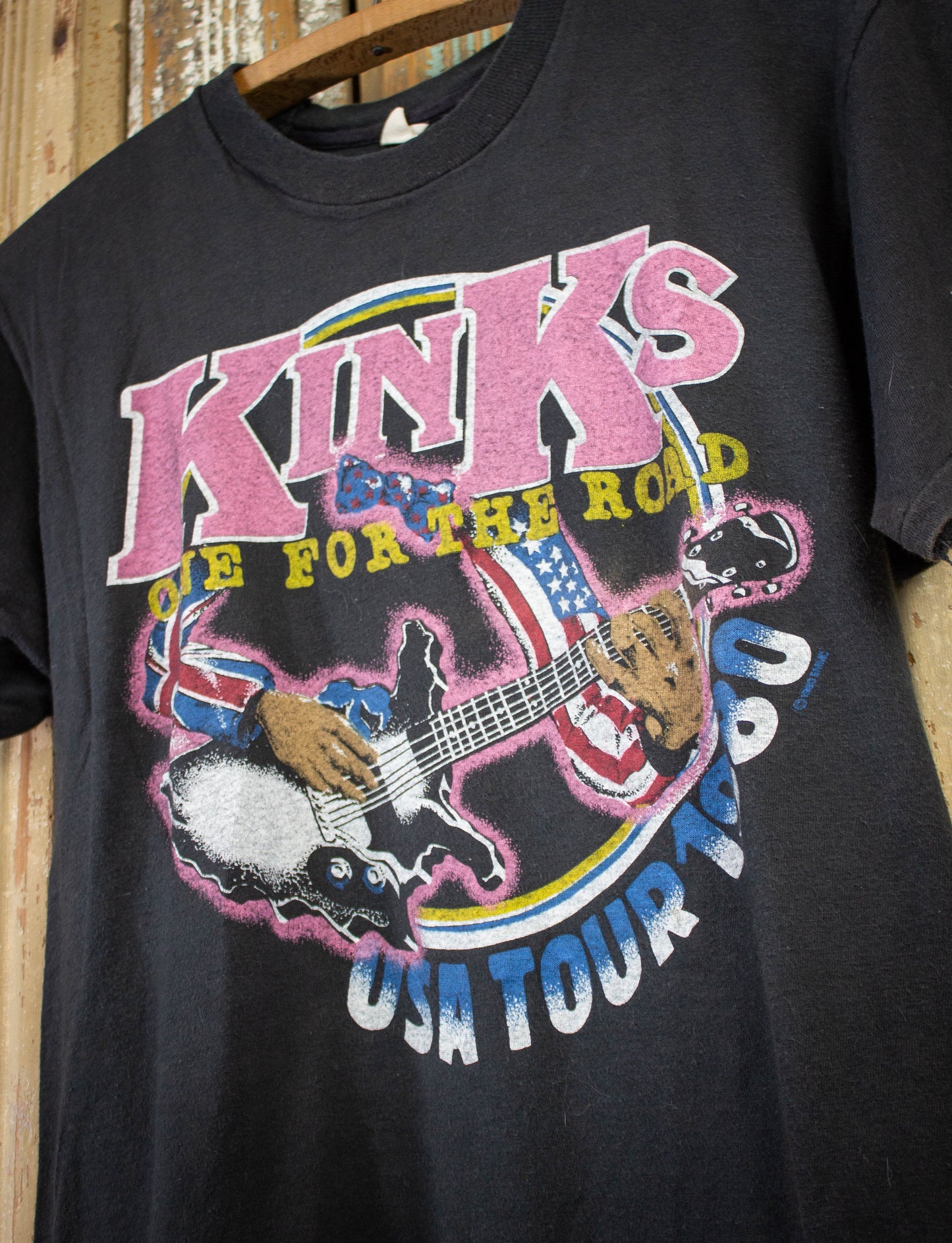 Vintage The Kinks One For The Road Concert T-Shirt 1980 S