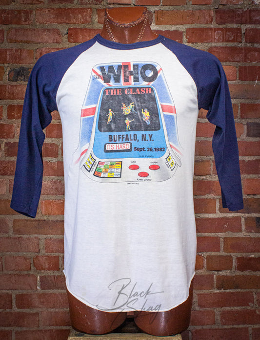 Vintage The Who/The Clash Buffalo NY Concert T Shirt 1982 Large