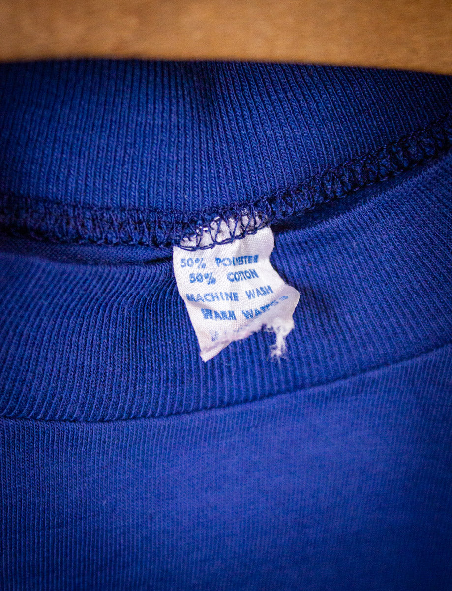 Vintage The Who ENTAM Concert Crew T Shirt 70s Blue Small