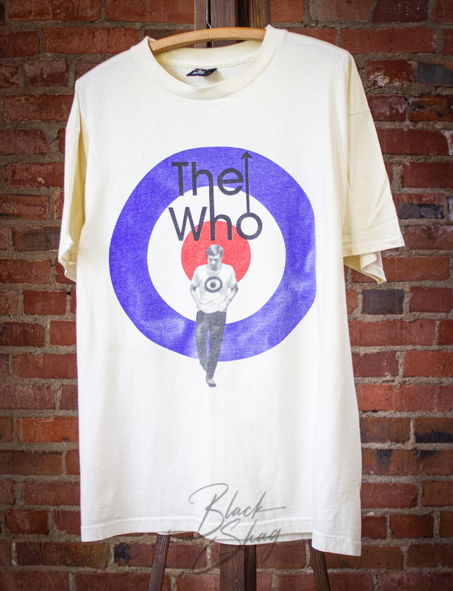 Vintage The Who Quadrophenia Tour Concert T Shirt 1996 White XL