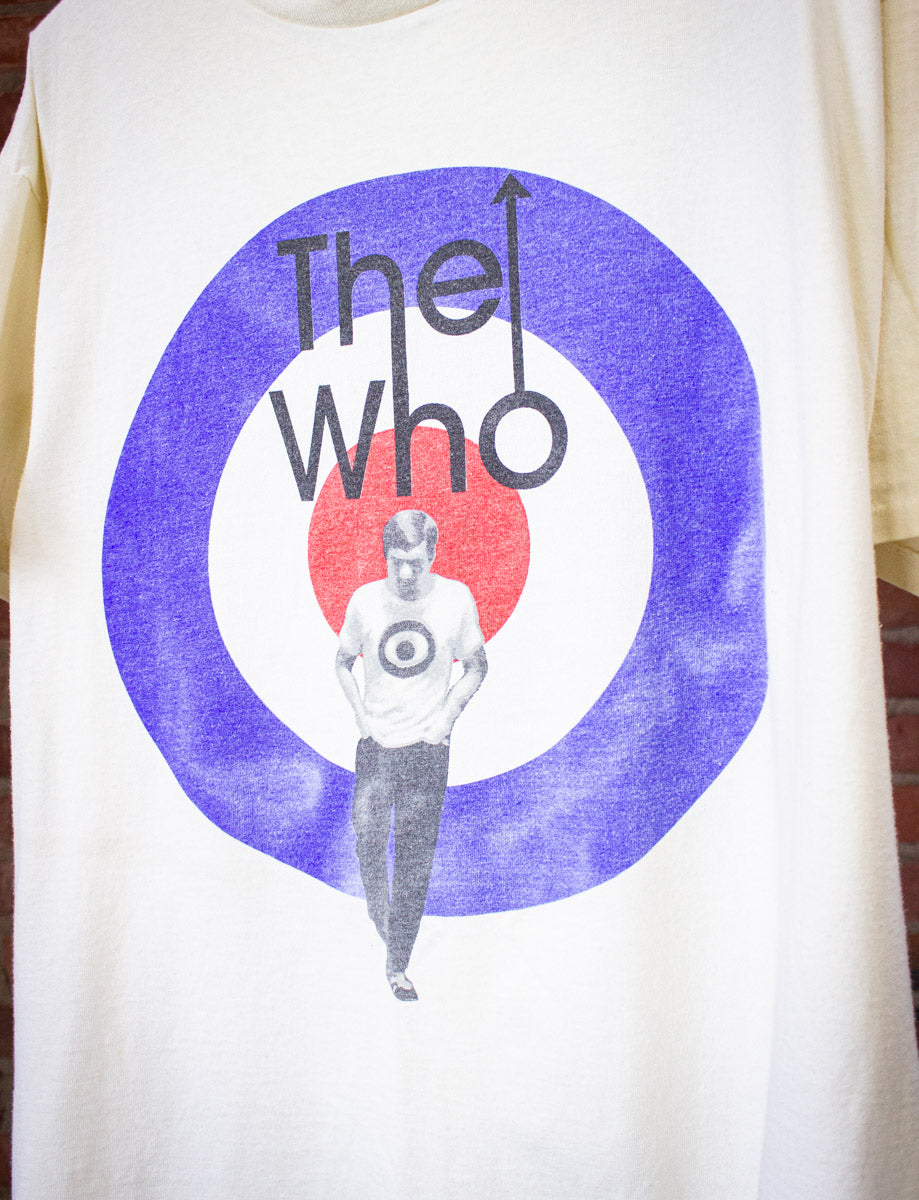 Vintage The Who Quadrophenia Tour Concert T Shirt 1996 White XL