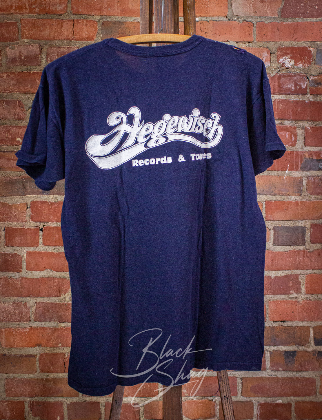 Vintage The Who by Numbers Hegewisch Promo T Shirt 70s Blue Large