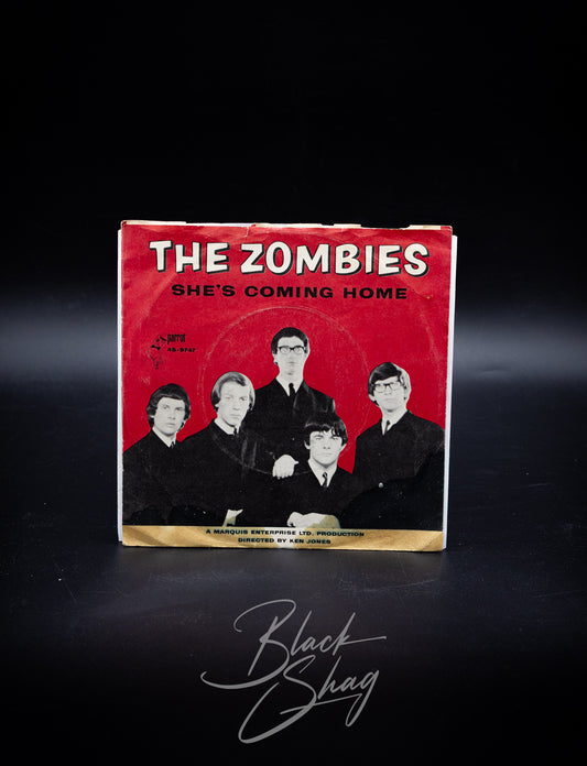 Vintage The Zombies She's Coming Home 7" Vinyl Single 1985