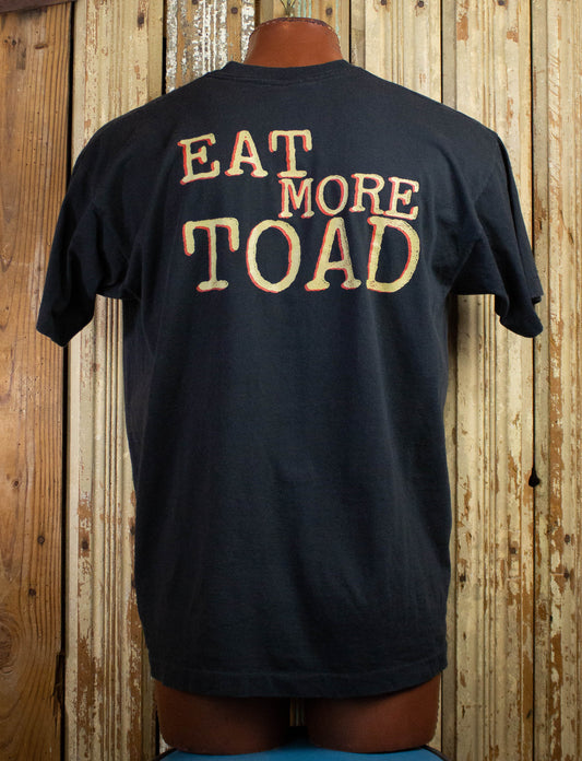 Vintage Toadies Eat More Toad Concert T Shirt 90s Black XL