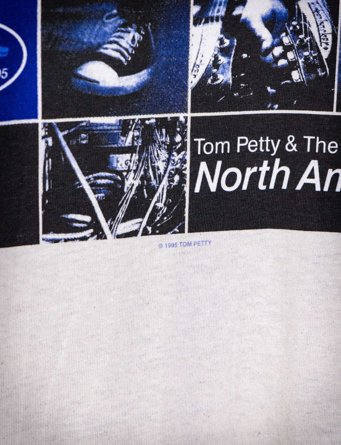 Vintage 1995 Tom Petty & The Heartbreakers North American Tour Concert T Shirt XL