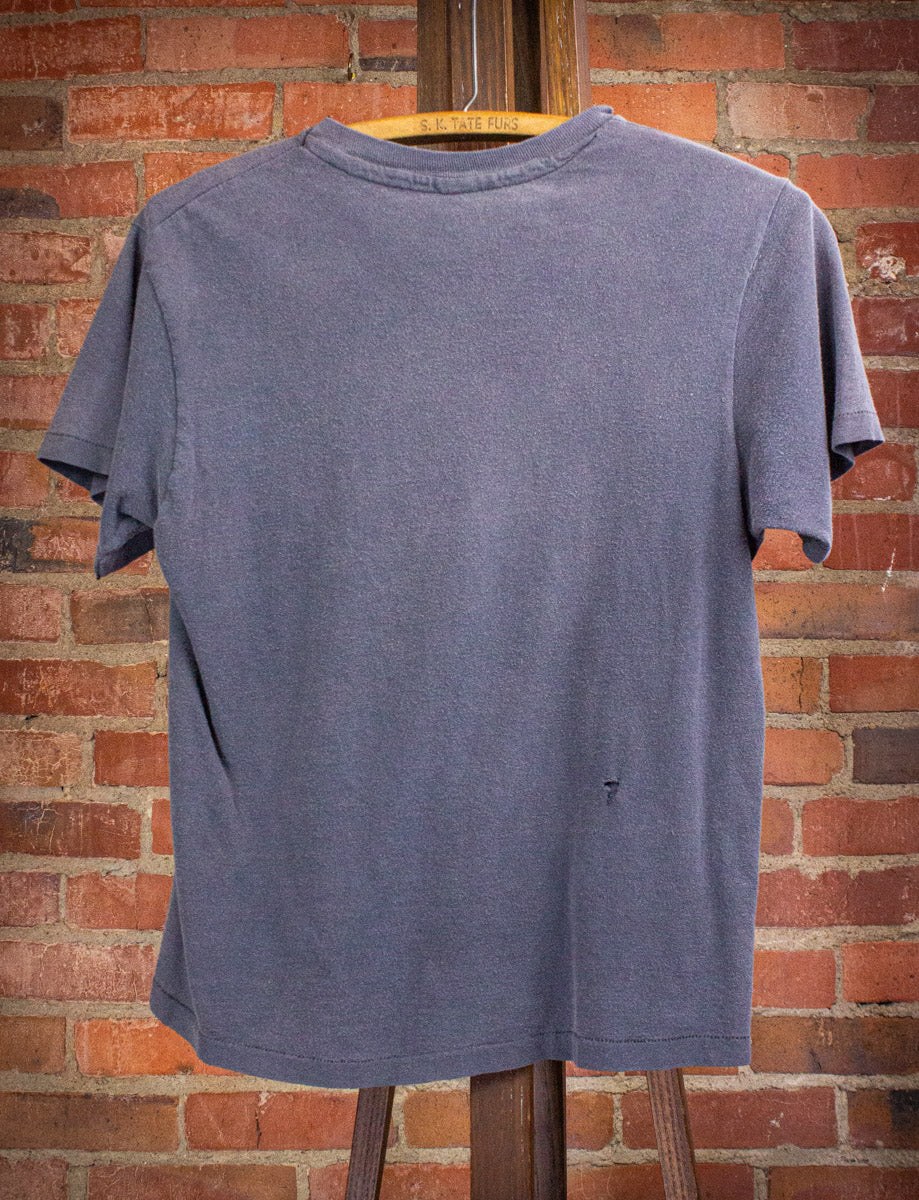 Vintage Train Run Graphic T Shirt 1986 Small