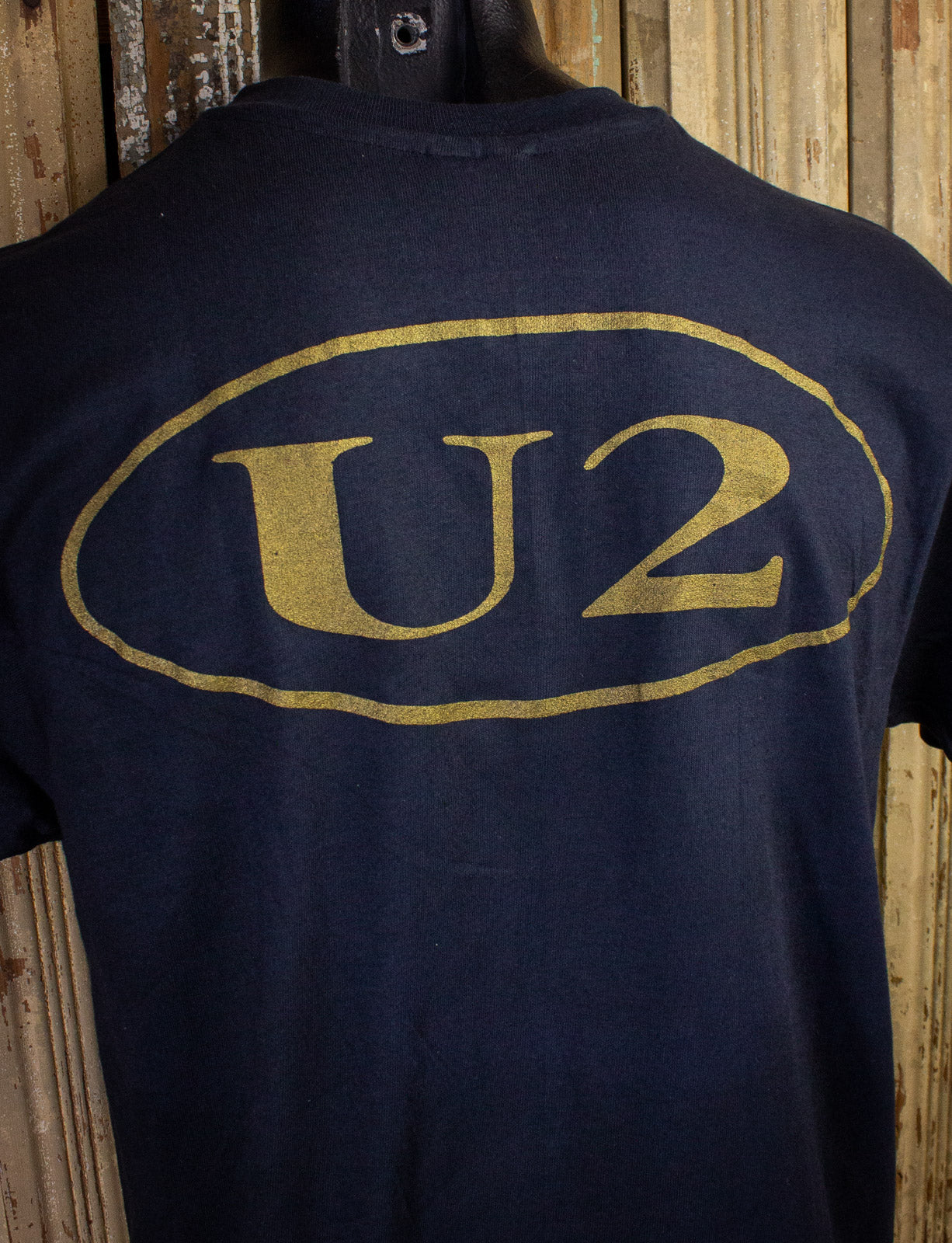 Vintage U2 Joshua Tree Concert T Shirt 80s Black