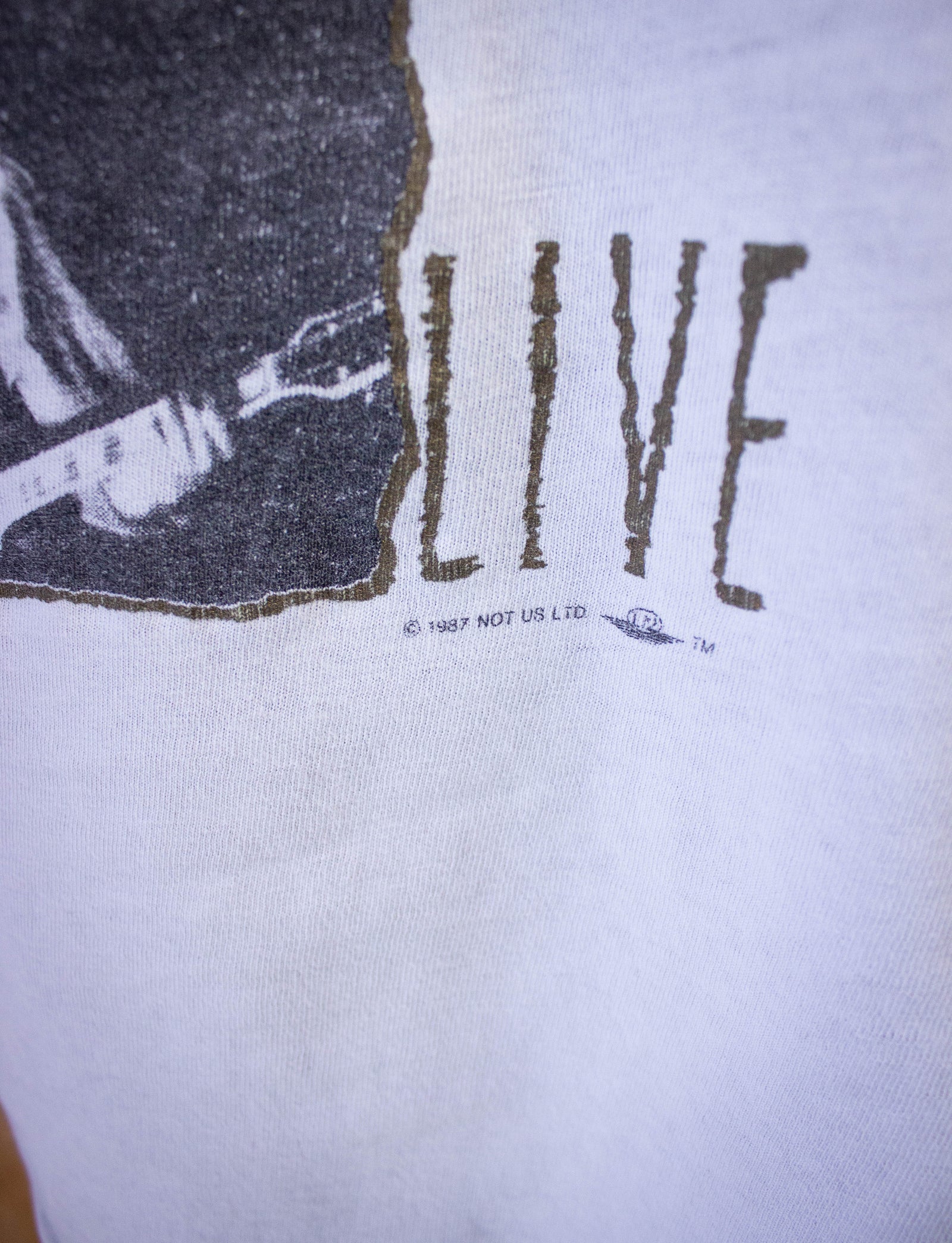 Vintage U2 Joshua Tree Tour Concert T-Shirt 1987 M