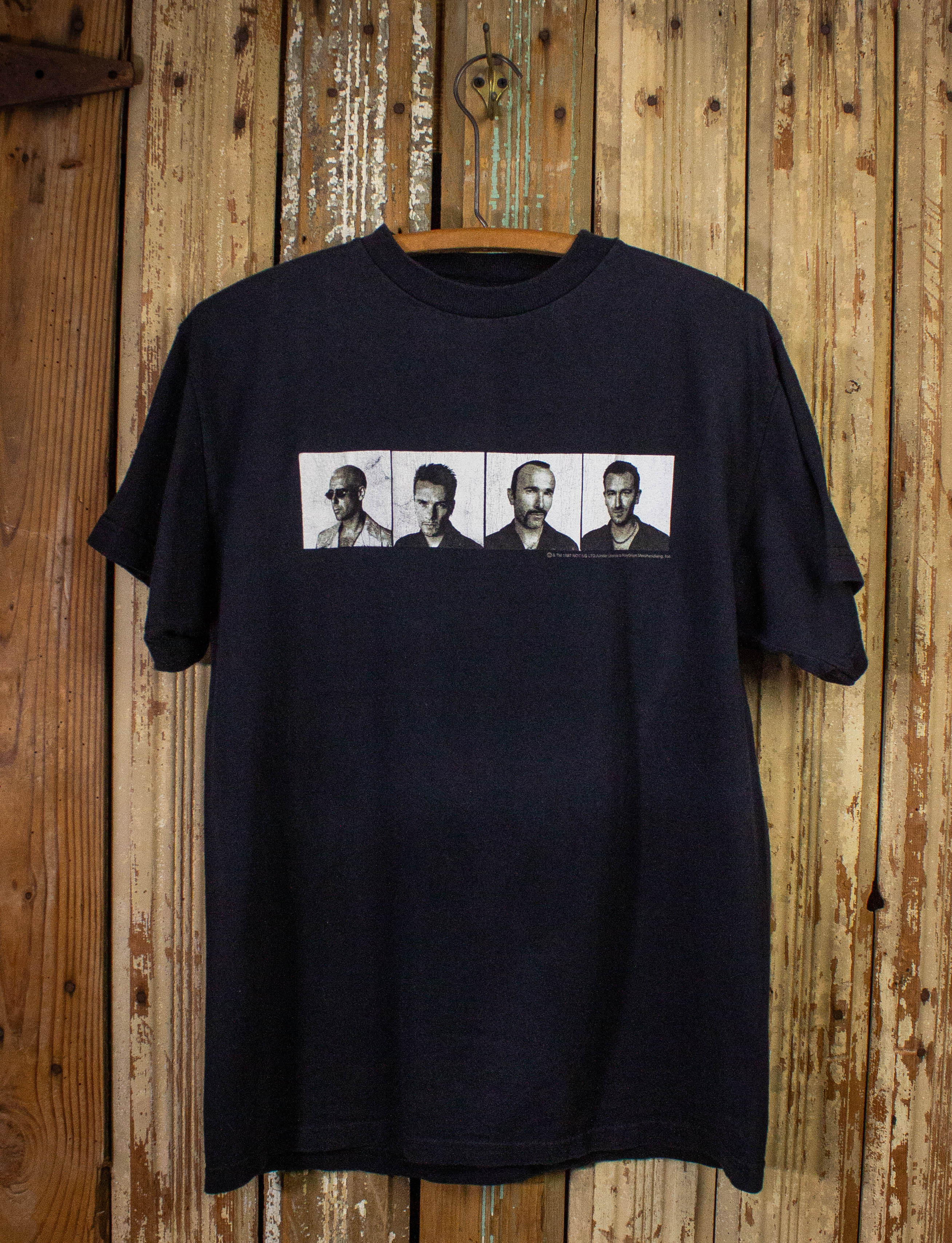 Vintage U2 Pop Mart Concert T Shirt 1997 Black Large – Black Shag