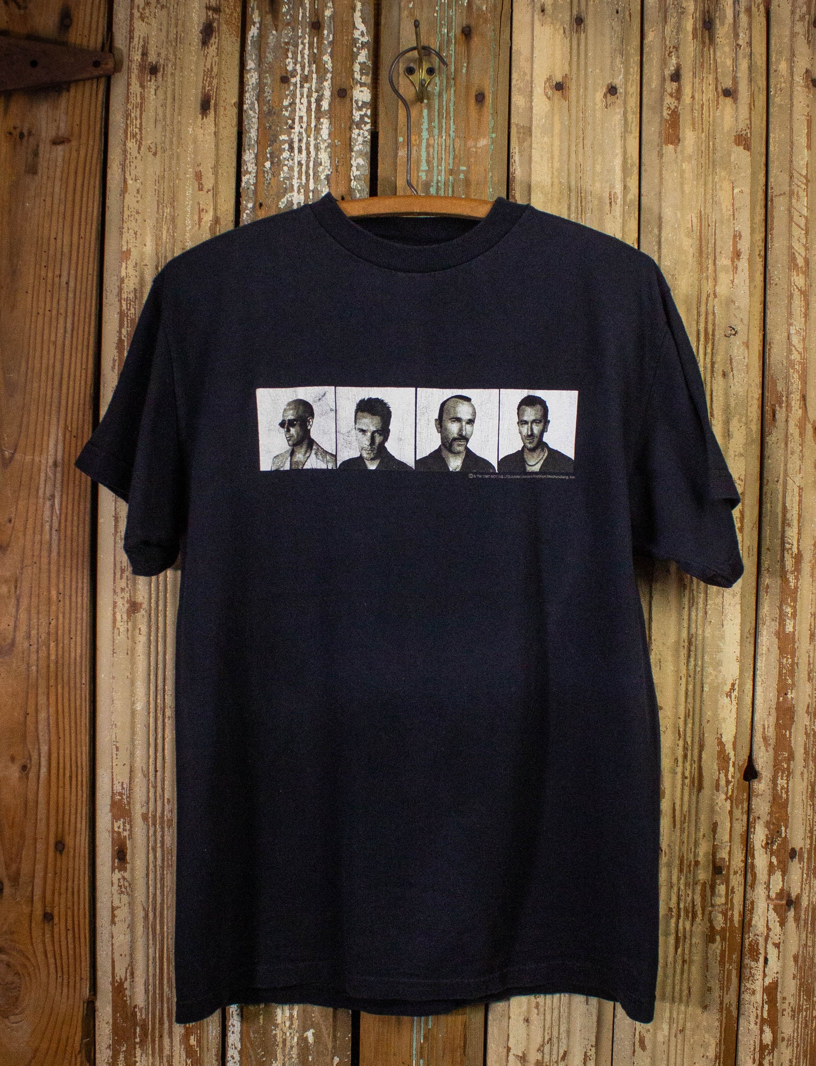 Vintage U2 Pop Mart Concert T Shirt 1997 Black Large