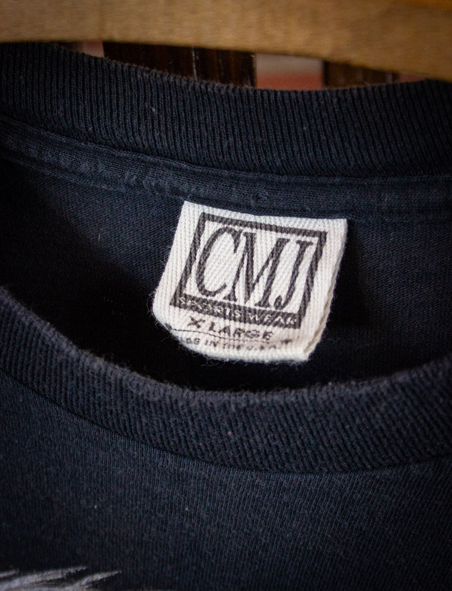 Vintage Untamed Spirit Motorcycle Graphic T Shirt 90s Black XL