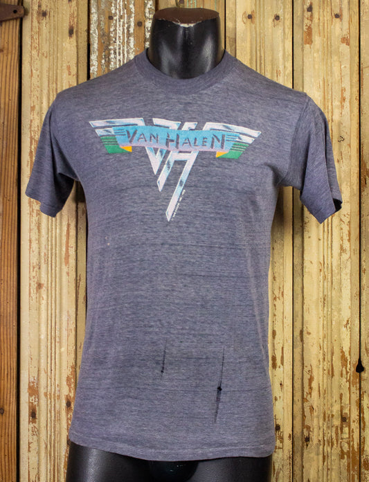 Vintage Van Halen 1 Concert T Shirt 1978 Gray Small