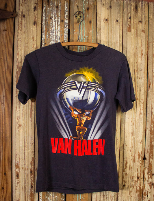 Vintage Van Halen 5150 Tour Concert T Shirt 1986 Black Small XS