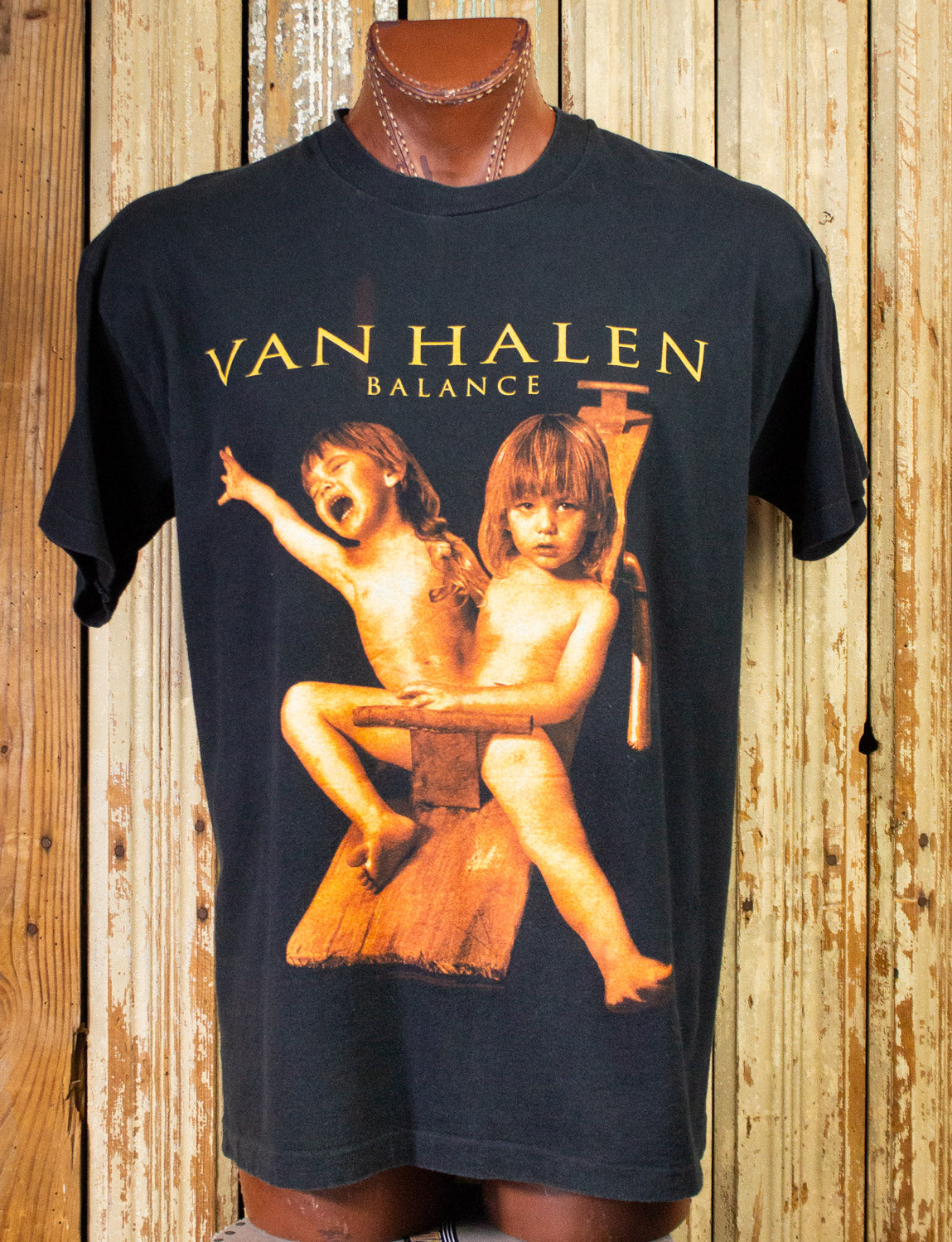 Vintage Van Halen Balance Tour Concert T Shirt 1995 Black XL