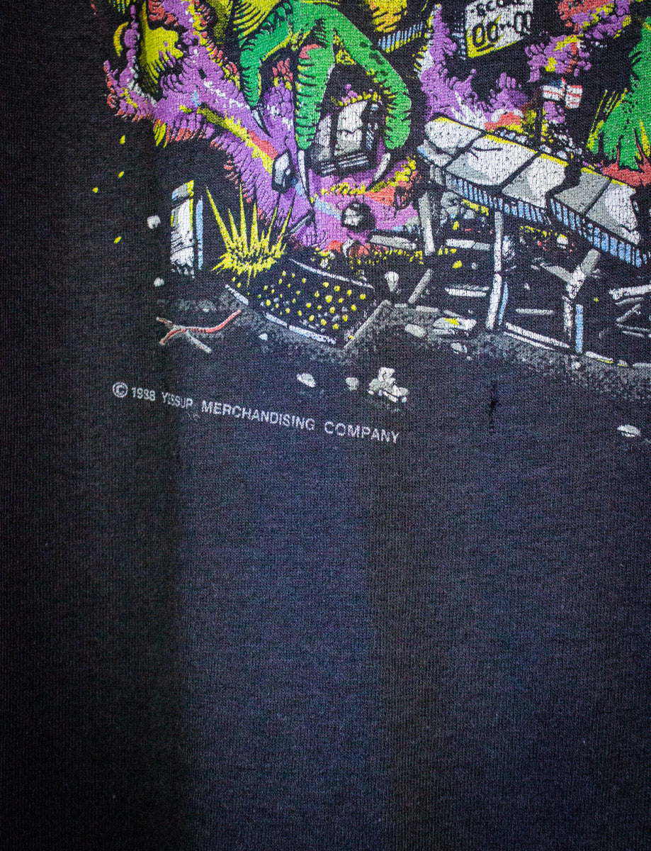 Vintage Van Halen Monsters of Rock Concert T Shirt 1988 Black Large