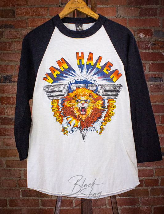 Vintage Van Halen Diver Down Lion Concert T Shirt 1982 Medium