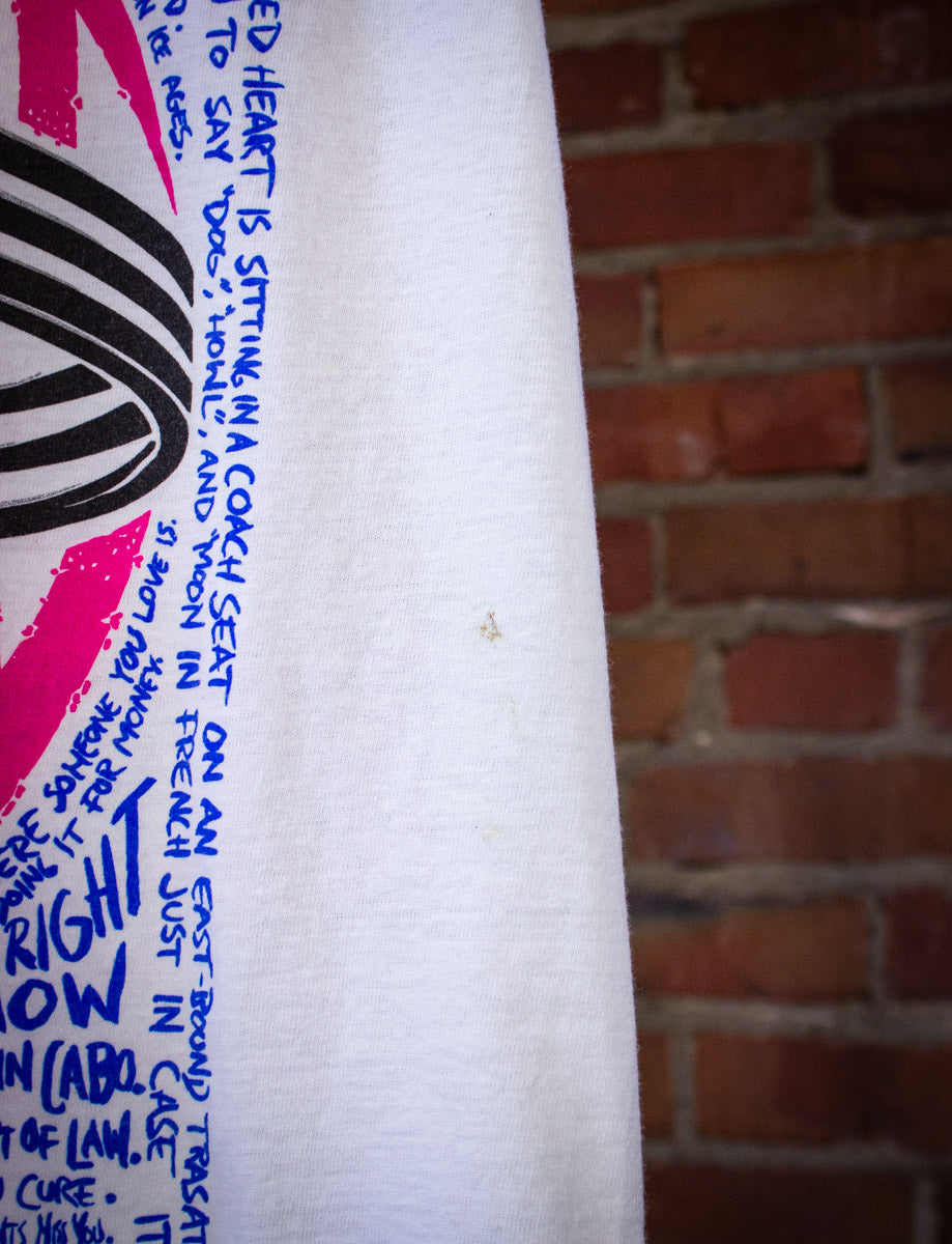 Vintage Van Halen Right Now Concert T Shirt 1992 White Large