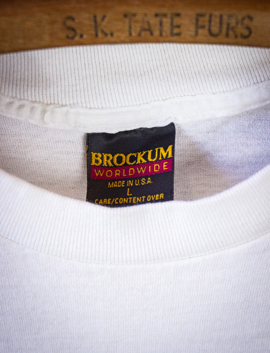 Vintage Van Halen Right Now Concert T Shirt 1992 White Large