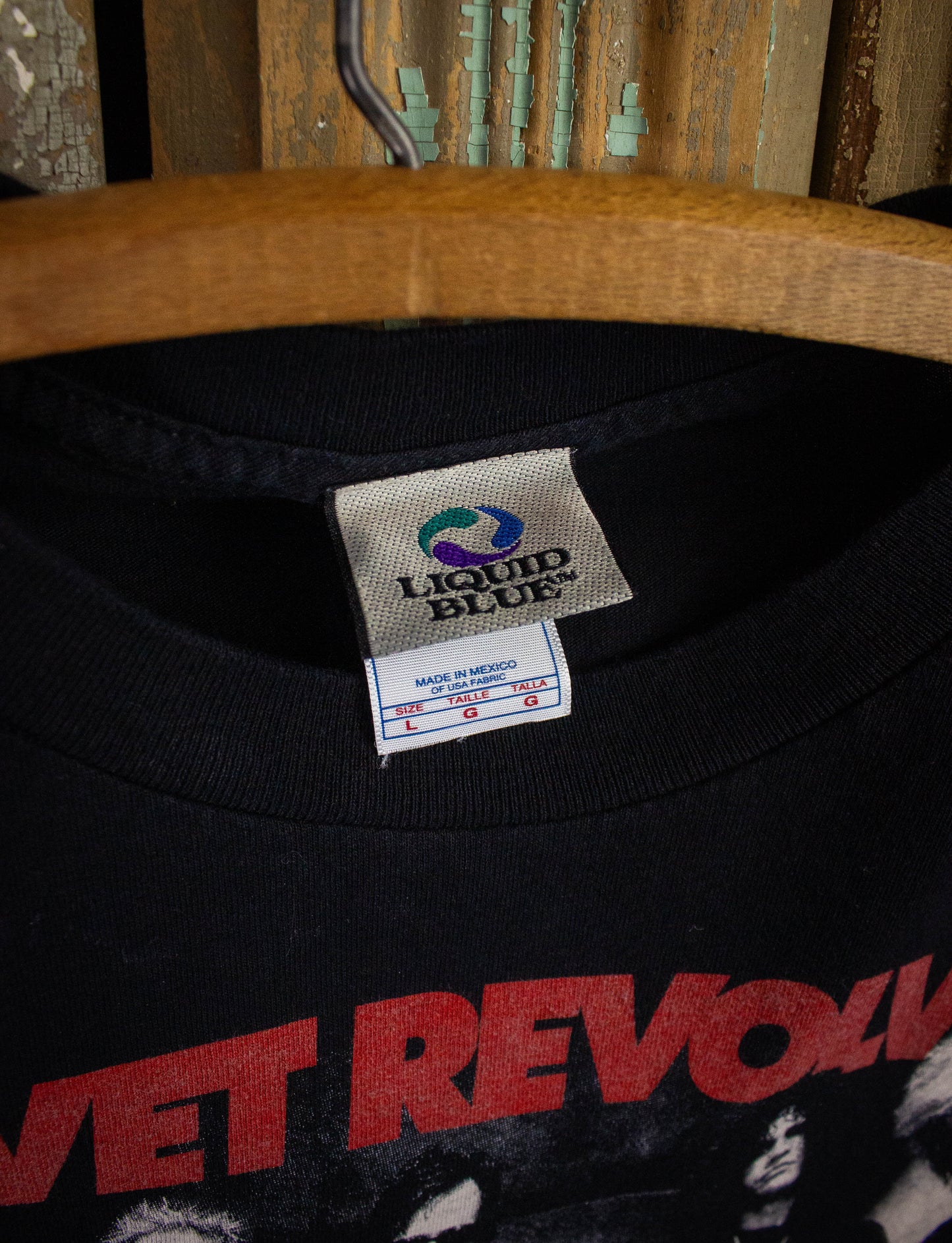 Vintage Velvet Revolver Concert T Shirt 2005 Black Large