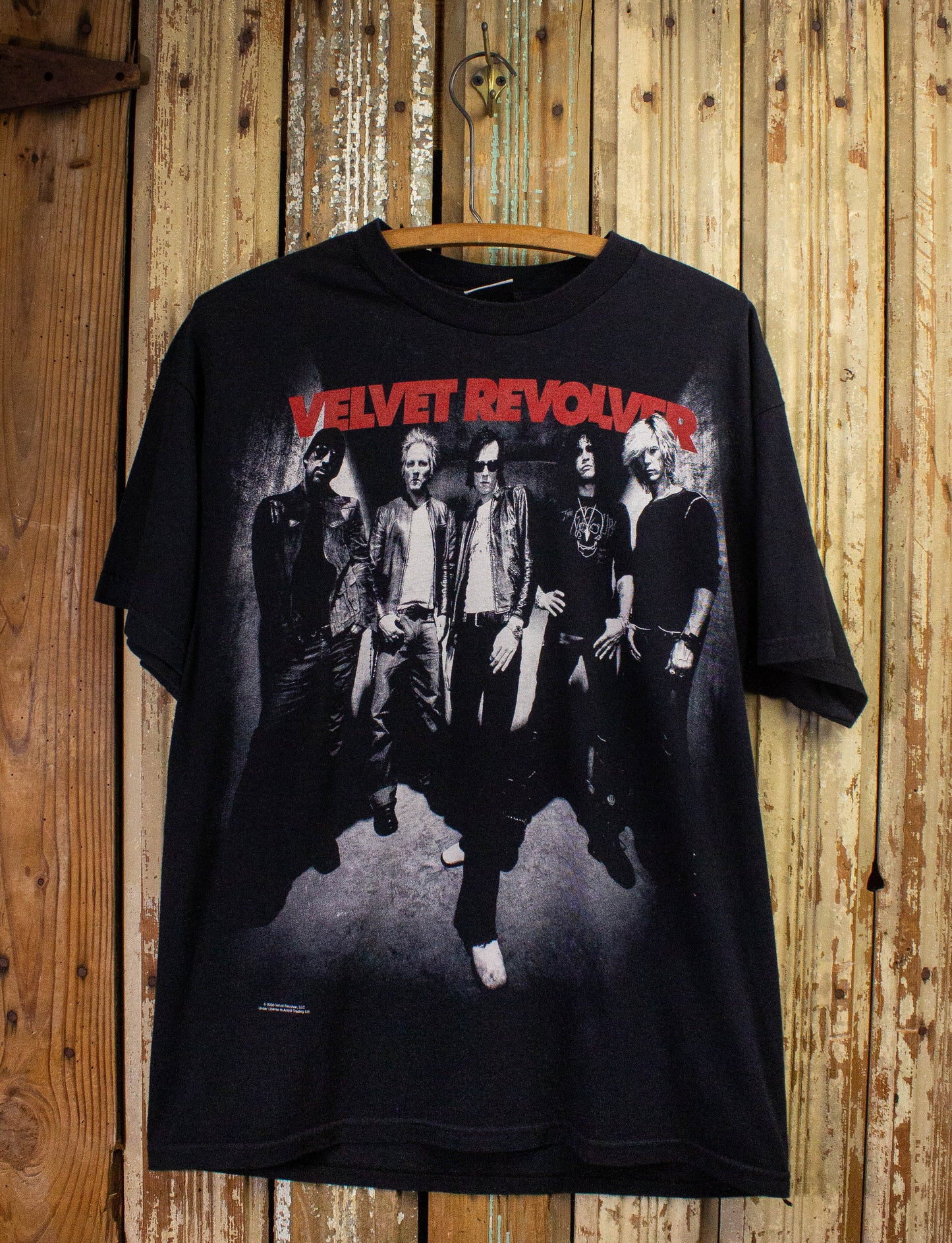 Vintage Velvet Revolver Concert T Shirt 2005 Black Large