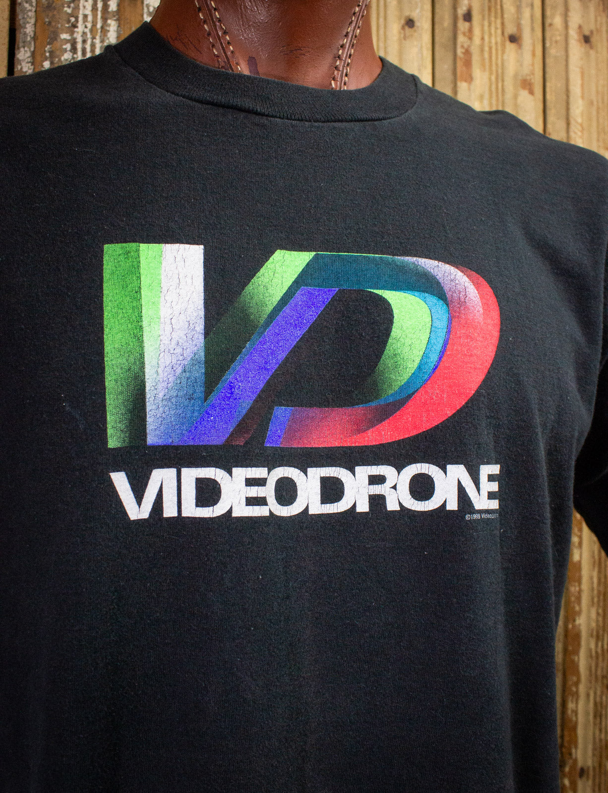 Vintage Videodrone Concert T Shirt 1999 Black XL