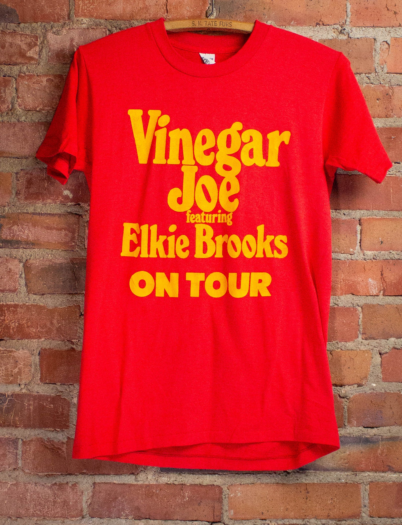 Vintage Vinegar Joe Tour Concert T-Shirt 1970s S