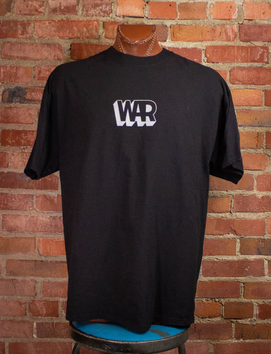 Vintage WAR Concert T Shirt 2003 Black 2XL