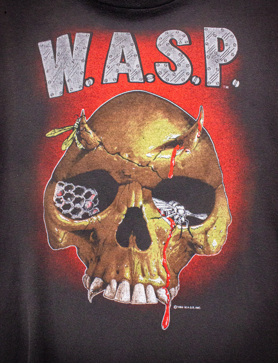 Vintage WASP Winged Assassin's Tour Concert T Shirt 1984/85 Small