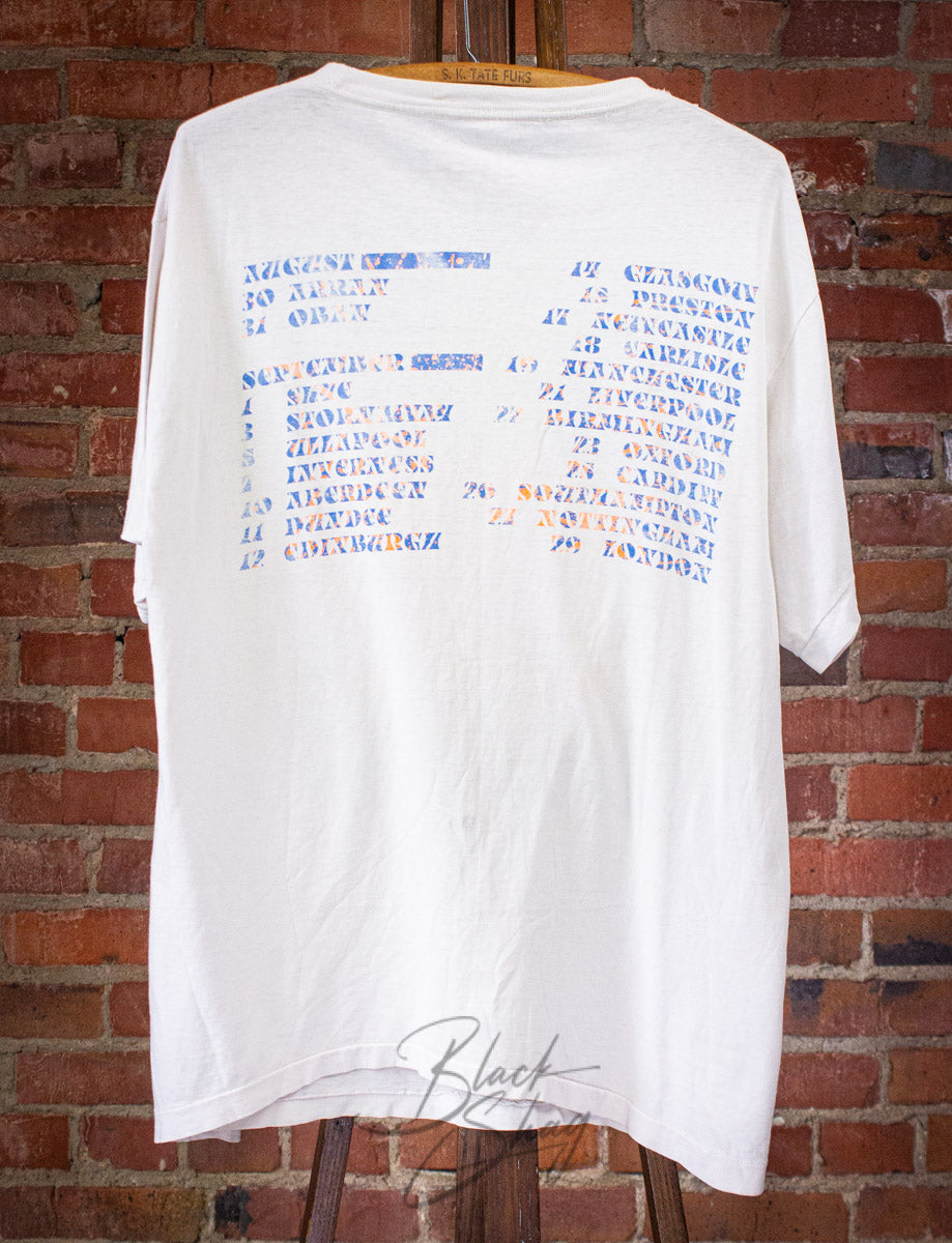 Vintage Water Boys Room to Roam Concert T Shirt 1990 White XL