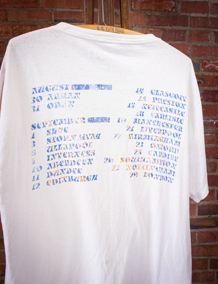 Vintage Water Boys Room to Roam Concert T Shirt 1990 White XL