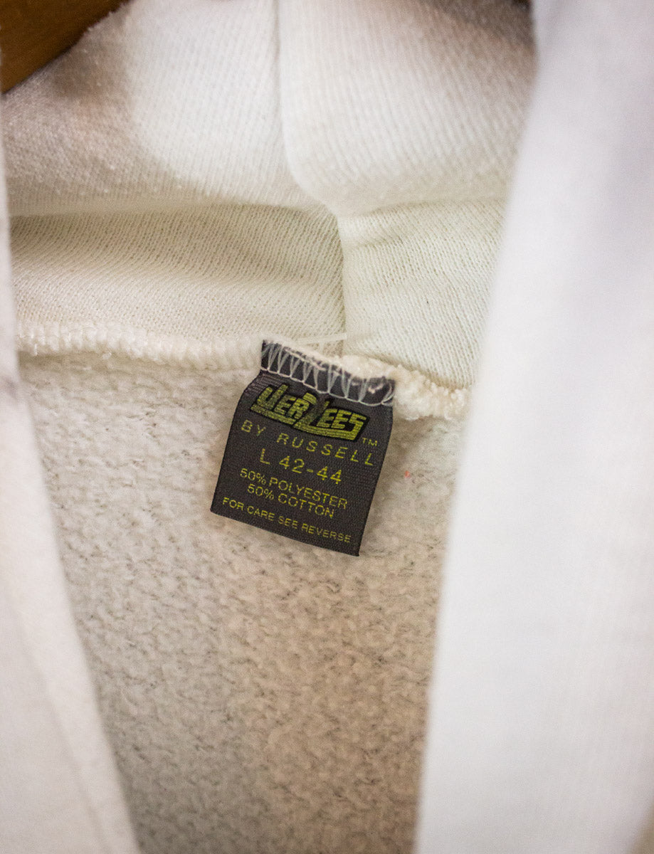 Vintage Water Safety Instructor Hoodie 80s White Small