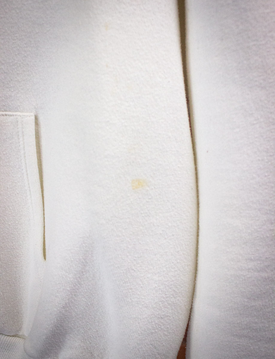 Vintage Water Safety Instructor Hoodie 80s White Small