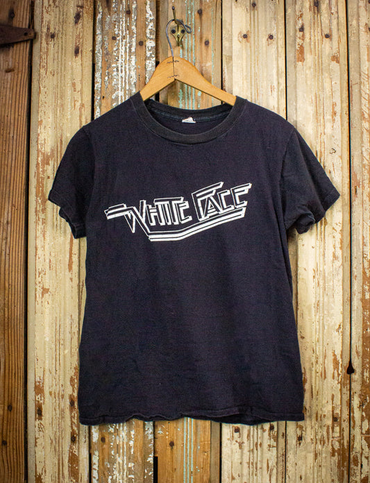 Vintage White Face Concert T Shirt 70s Black Small