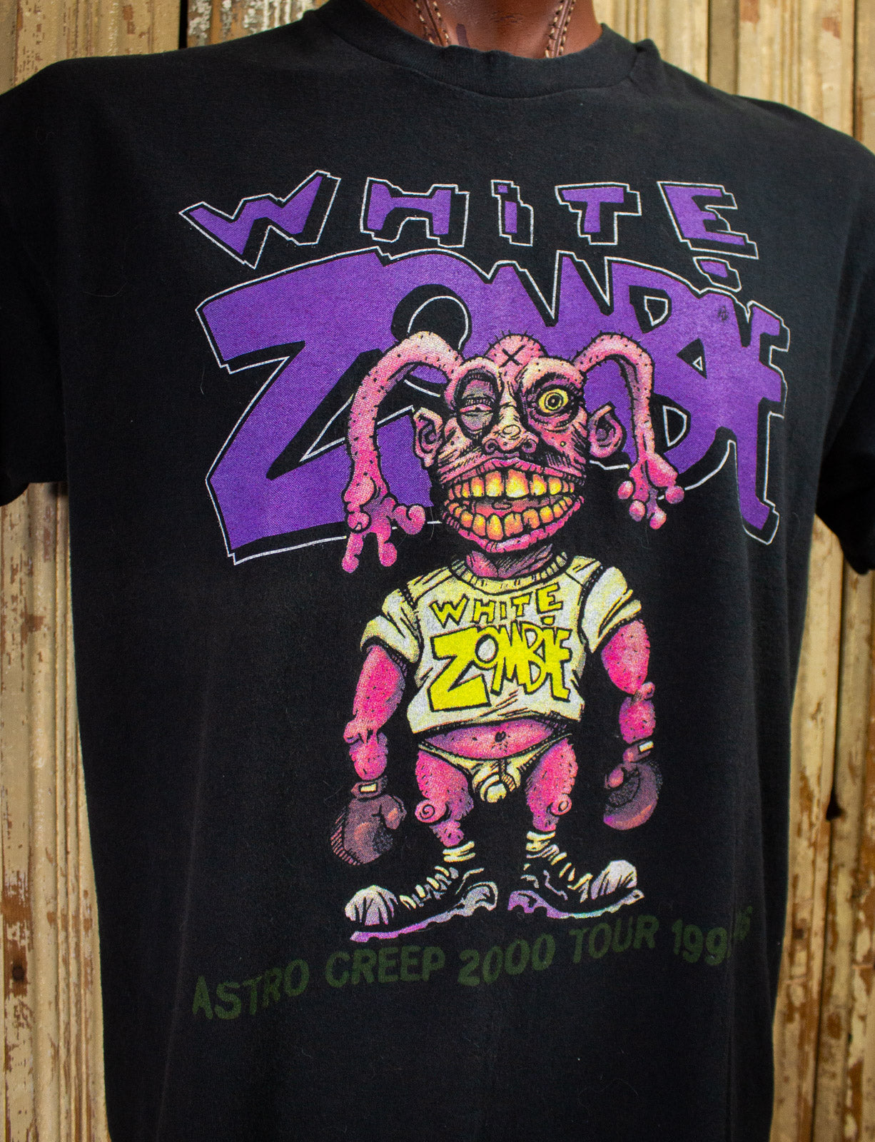 Vintage White Zombie Astro Creep 2000 Concert T Shirt 1995/96 Black XL