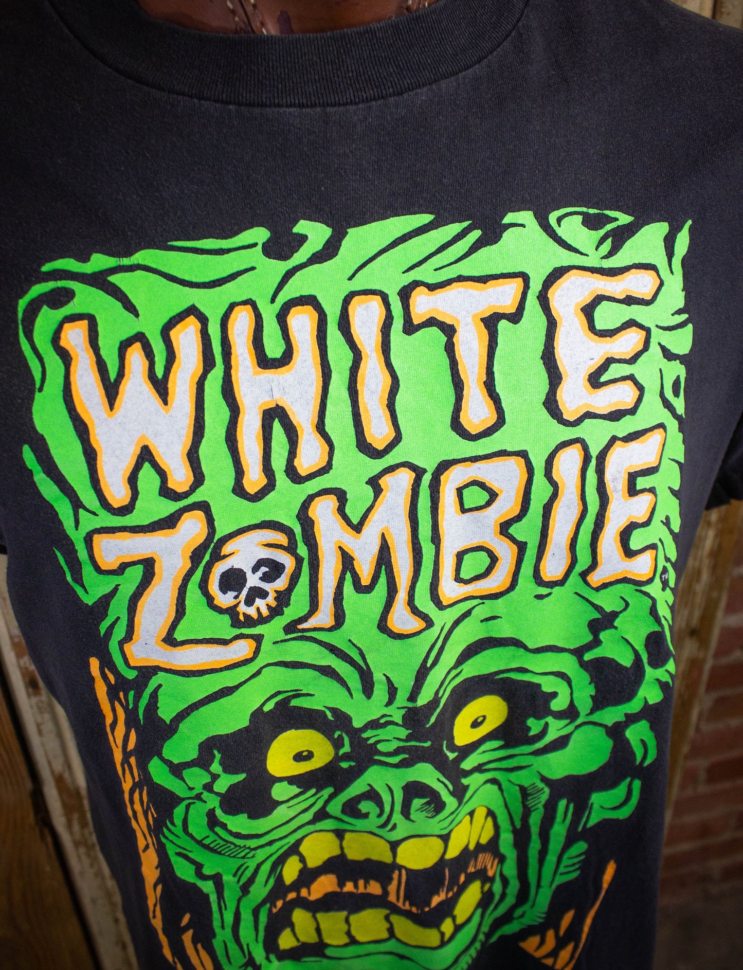 Vintage White Zombie La Sexorcisto Devil Music Concert T Shirt 1993 Black XL