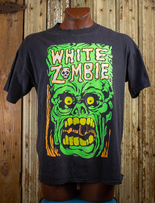 Vintage White Zombie La Sexorcisto Devil Music Concert T Shirt 1993 Black XL