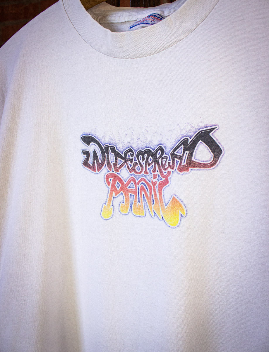 Vintage Widespread Panic Concert T Shirt 2001 White XL