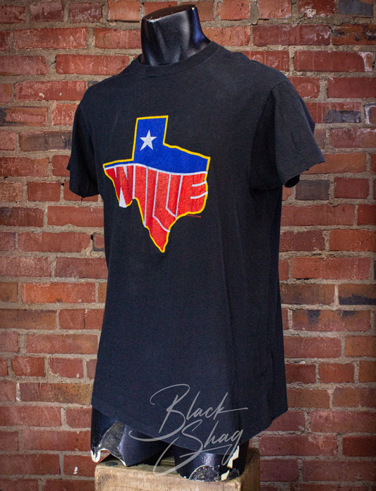 Vintage Willie Nelson Texas Concert T Shirt 1983 Medium