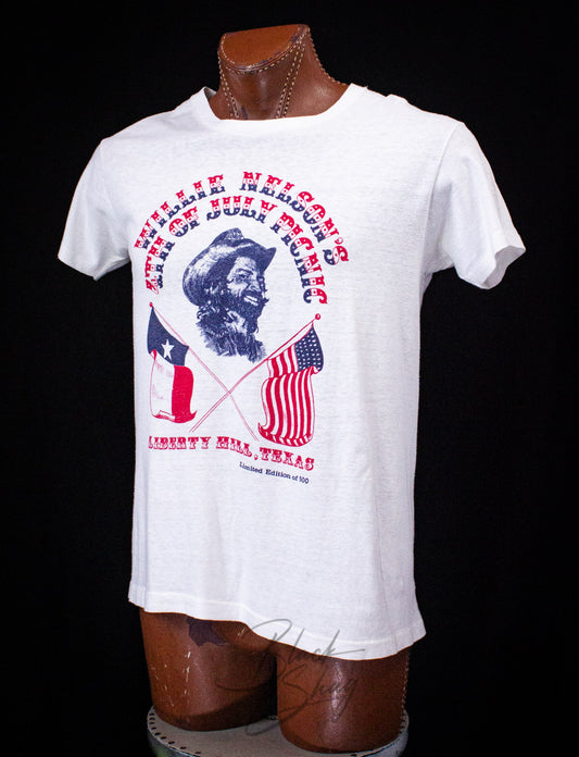 Vintage Willie Nelson's Fourth of July Picnic Limited Edition 1 of 500 Concert T Shirt 1975 Medium